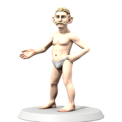 Halfling Longshank-portrait