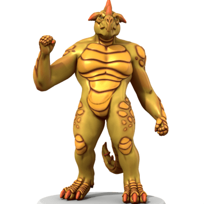 Saurial Bladeback-portrait